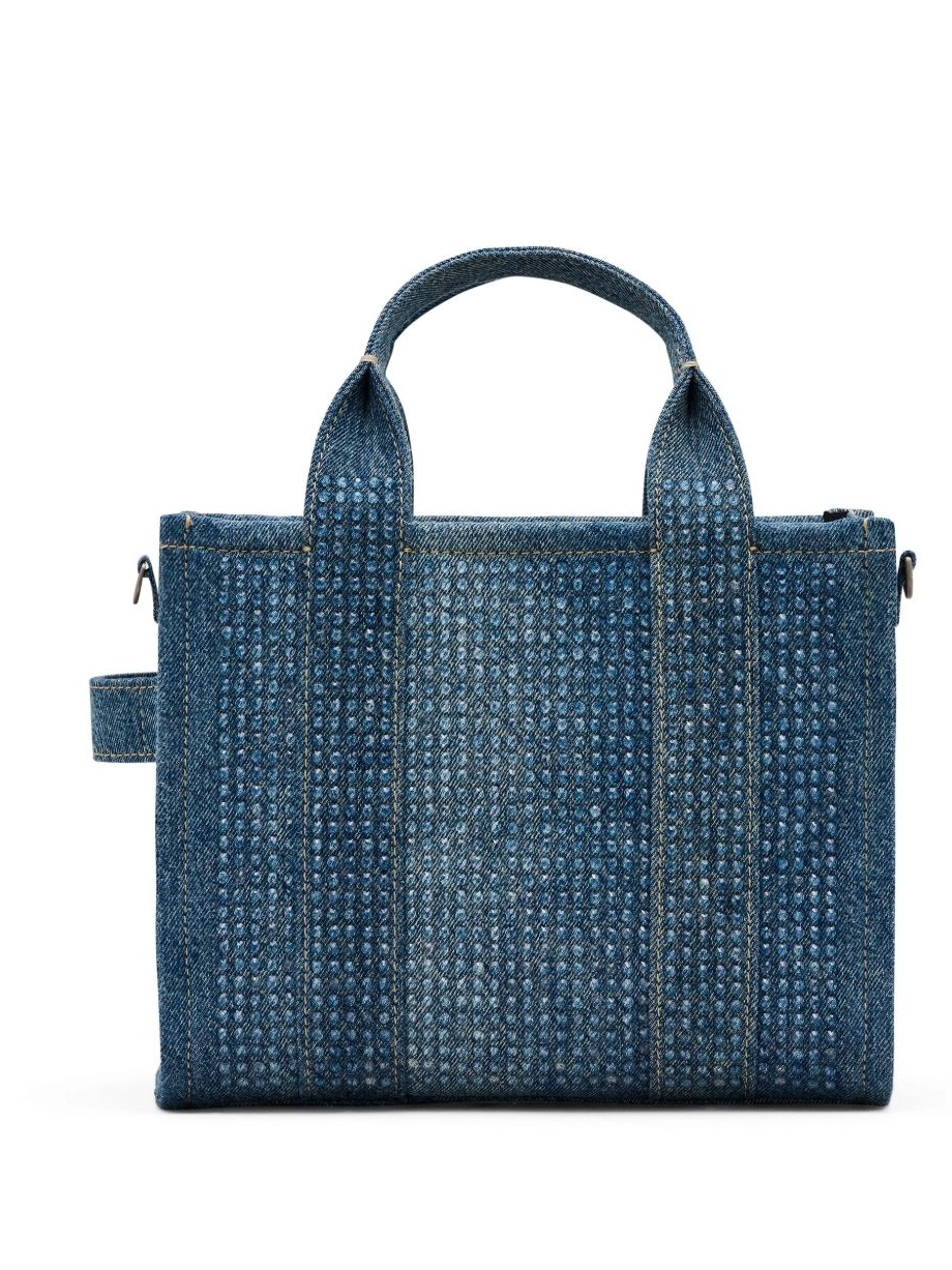 Cheap Jacobs The Small Tote Women Denim Marc Crystal bag 0713
